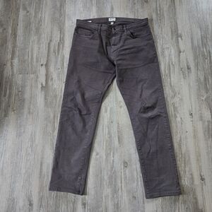 Todd Synder Men's Dark Brown Slim Fit Casual Chino Pants 34x34 Preppy Commuter